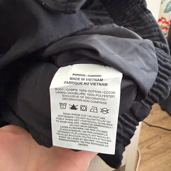 NIKE canvas coaches jacket black size XS NWT - Picture 8 of 8